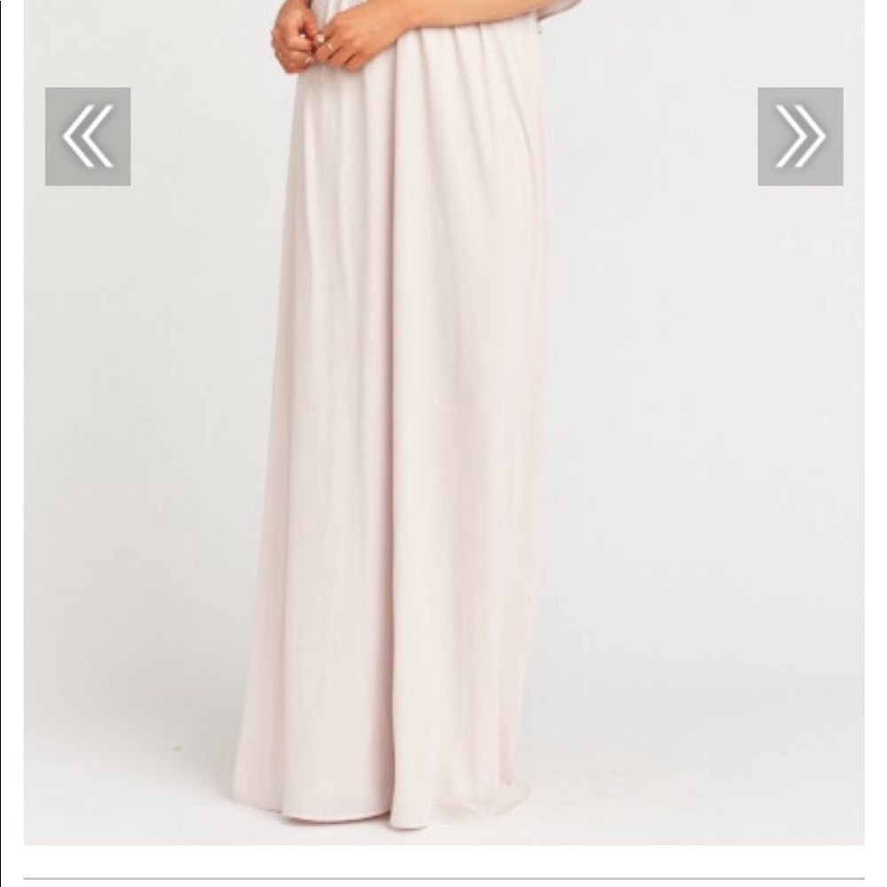 CAITLIN RUFFLE MAXI DRESS ~ SHOW ME THE RING CRISP - Picture 3 of 8